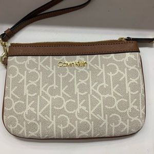 calvin klein wristlet